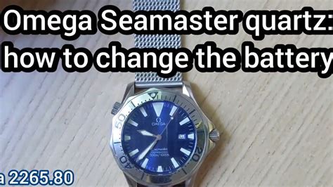 omega seamaster quartz battery replacement|omega seamaster repair cost.